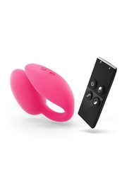 Alternate front view of WONDERLOVE WEARABLE DOUBLE STIMULATION WITH REMOTE