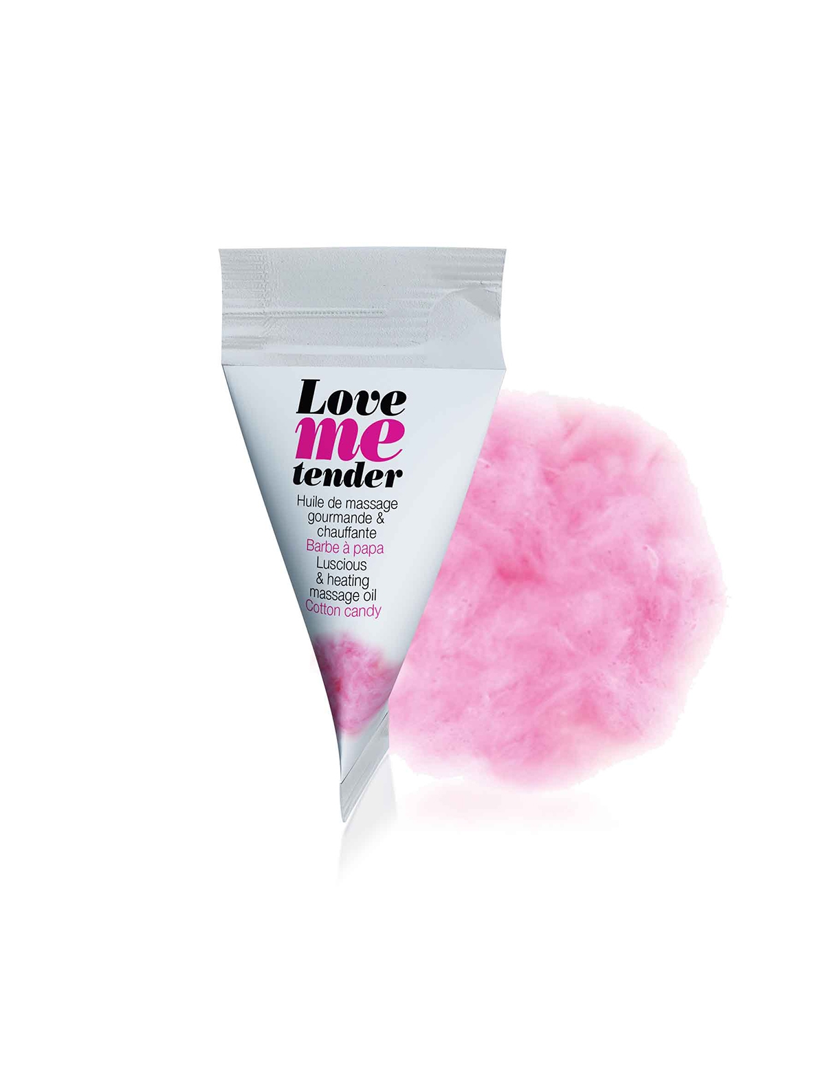 alternate image for Love Me Tender Cotton Candy Heating Massage Oil