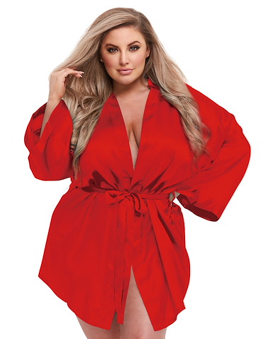 BACI SATIN ROBE - BLW3203X-05854