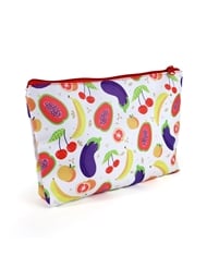 Front view of FRUIT PATTERN STORAGE BAG