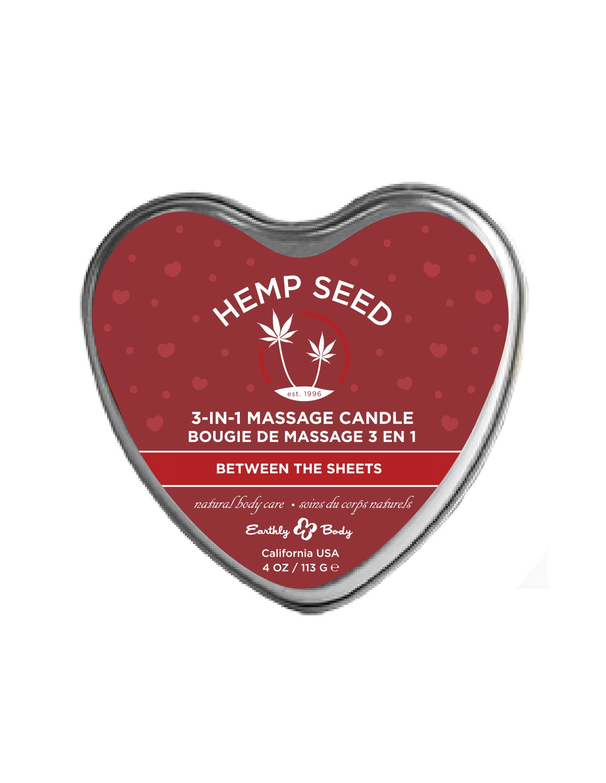 alternate image for Between The Sheets Massage Candle - Hemp Seed