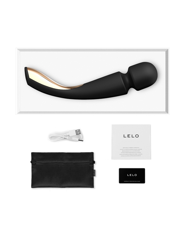 LELO SMART WAND 2 - MEDIUM ALT1 view Color: BK