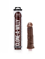 Front view of CLONE A WILLY VIBRATOR KIT - DEEP