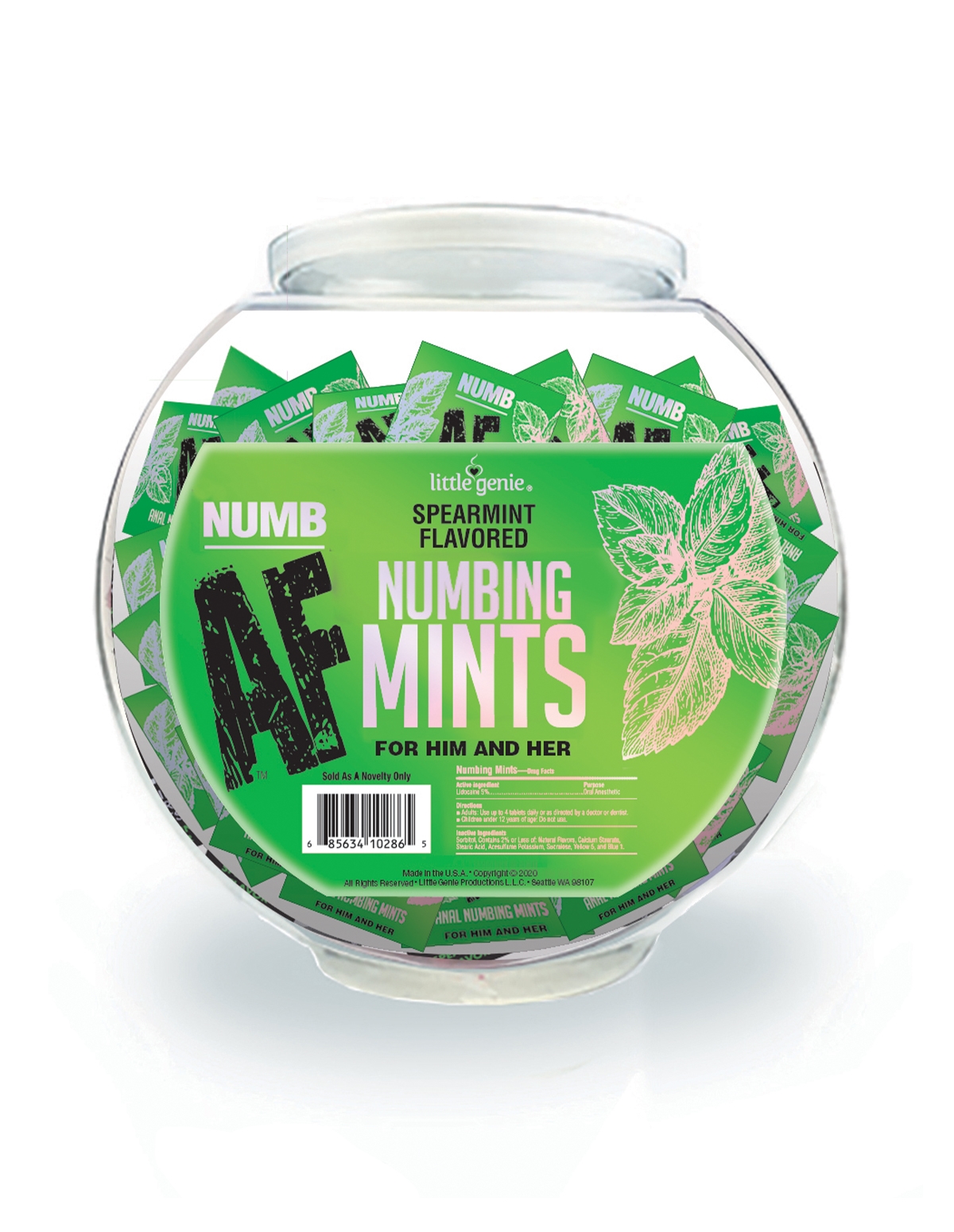 alternate image for Numb Af Numbing Mints
