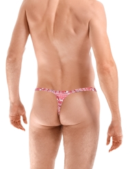 Alternate back view of MENS TWAS THE NIGHT BEFORE CHRISTMAS THONG