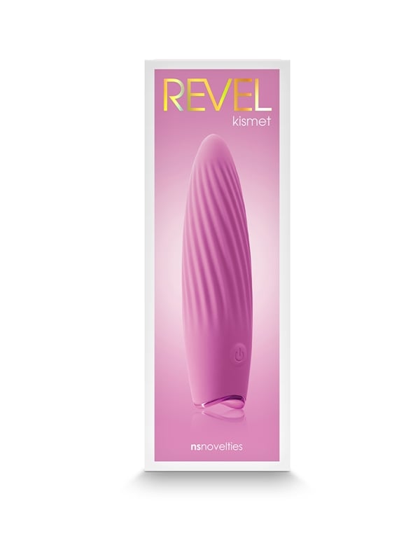 Revel Kismet Rechargeable Vibrator ALT1 view Color: PK