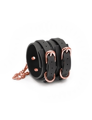 Additional  view of product BONDAGE COUTURE ANKLE CUFFS with color code BKRG