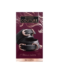 Alternate back view of BONDAGE COUTURE ANKLE CUFFS
