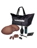 Additional MOCHA view of product LUVDOLLZ PUSSY AND ASS VIBRATING MASTURBATOR with color code MCA