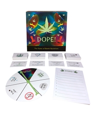 Alternate back view of DOPE! THE GAME