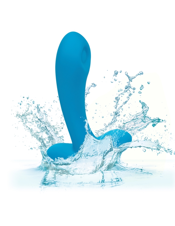 SILICONE REMOTE PULSING PLEASER PROBE ALT5 view Color: BL