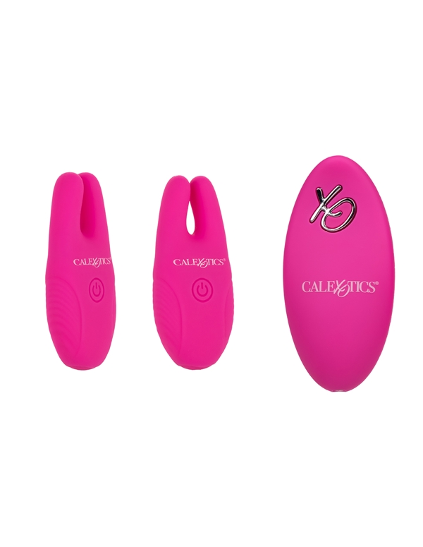 SILICONE REMOTE NIPPLE CLAMPS ALT view Color: PK