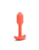 Additional ORANGE view of product B-VIBE VIBRATING SNUG PLUG 1 with color code OR
