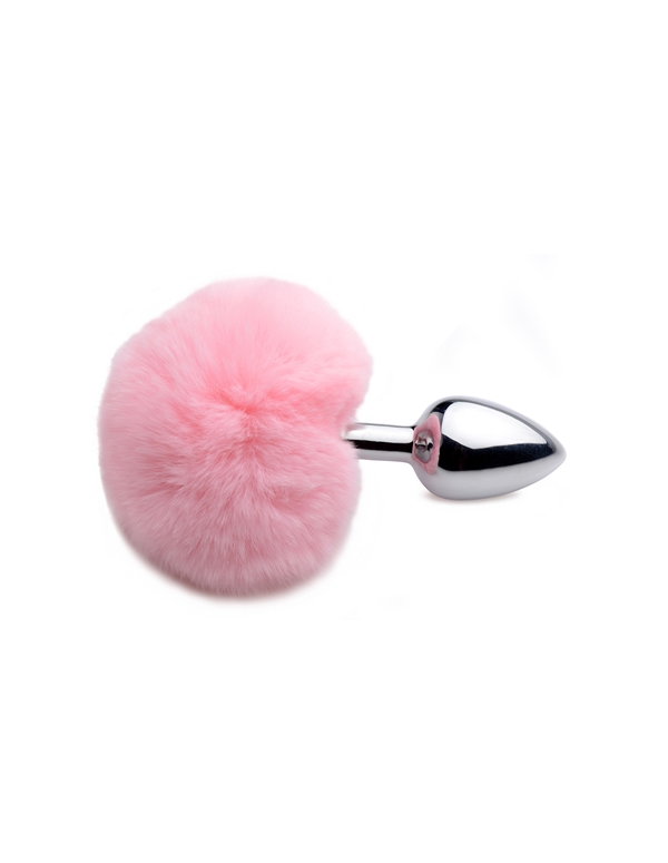 TAILZ FLUFFY BUNNY TAIL ANAL PLUG ALT view Color: PK