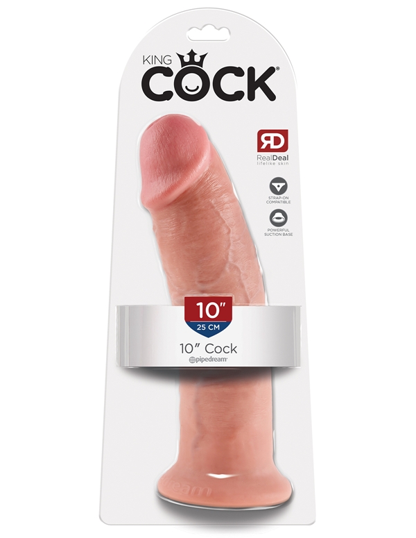 KING COCK 10INCH DONG ALT4 view Color: VA