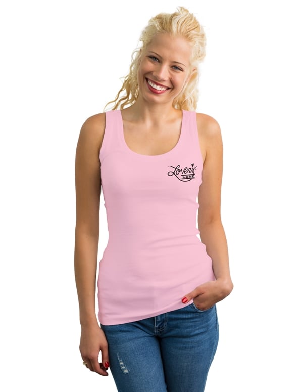 All You Need Is Love Tank Top default view Color: PK