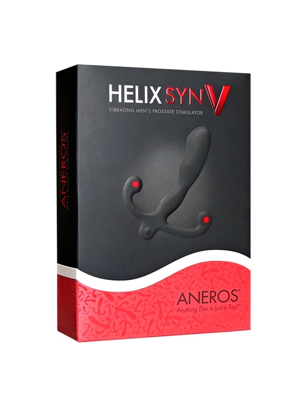 Aneros Helix Syn V Prostate Massager ALT3 view Color: BK