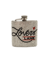 Front view of LL CRYSTAL LOGO FLASK
