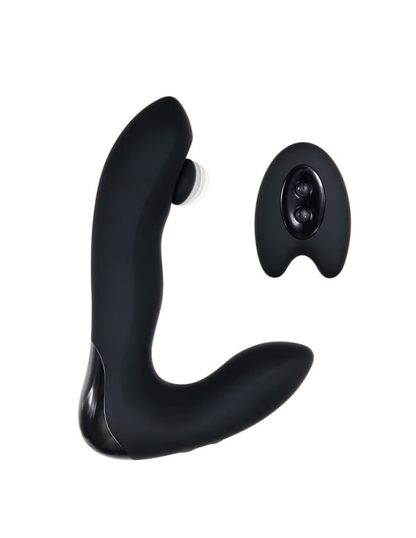Tap It Prostate Tapping Vibrator ALT1 view Color: BK