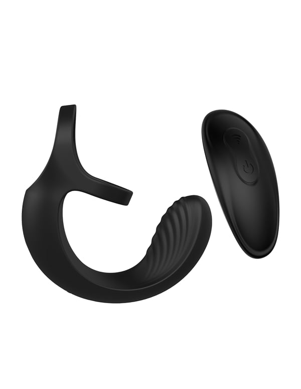 VIBRATING BALL CRADLE ALT2 view Color: BK