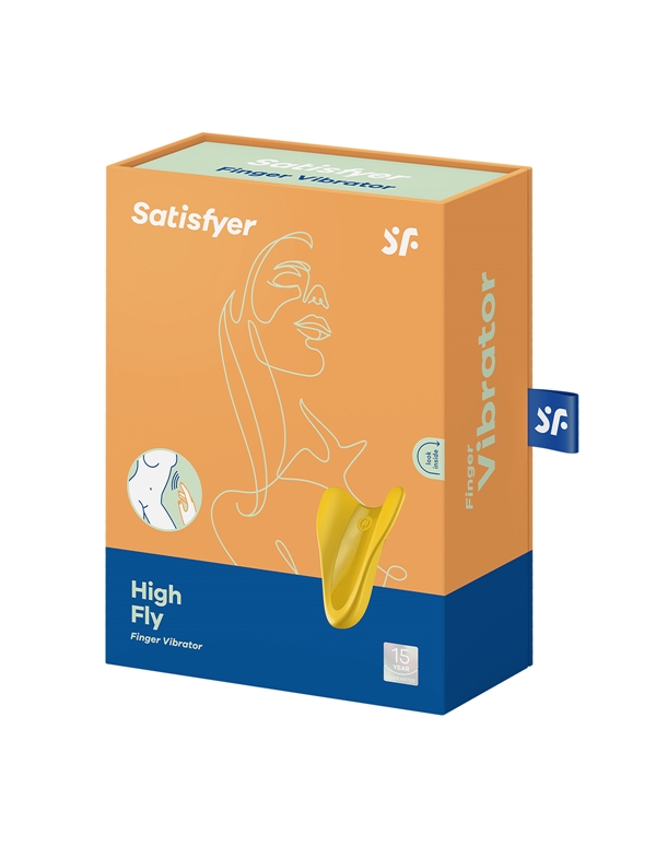 SATISFYER HIGH FLY FINGER VIBRATOR ALT5 view Color: BKYL
