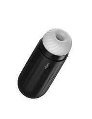 Front view of SAM NEO MALE INTERACTIVE SUCTION AND VIBRATING MASTURBATOR