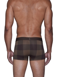 Alternate back view of WOOD TRUNK CHESTNUT CHECKERS