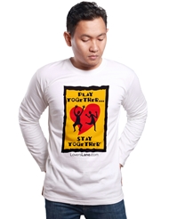 Front view of LONG SLEEEVE T-SHIRT