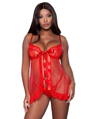 Additional  view of product EMMA BABYDOLL with color code RD