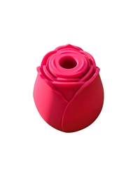 Alternate front view of INBLOOM ROSALES SUCKING VIBRATOR - THE ROSE