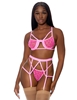 Additional PINK view of product TAKE TO HEART BRA SET with color code PK
