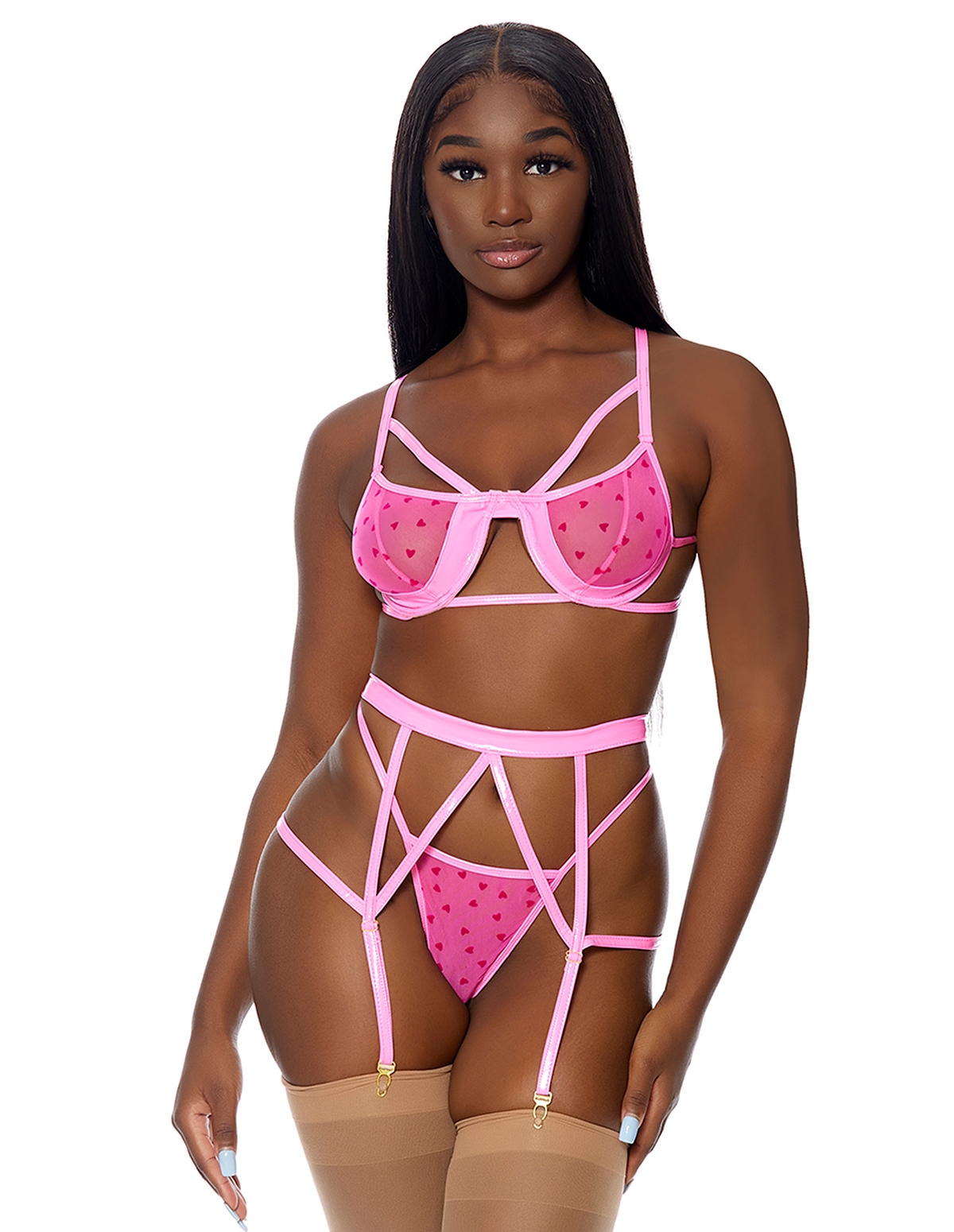 alternate image for TAKE TO HEART BRA SET