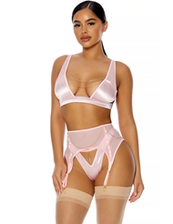 Additional  view of product DRIPPED IN DIAMONDS LINGERIE SET with color code BPK