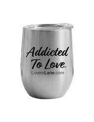 Front view of LL STAINLESS WINE TUMBLER