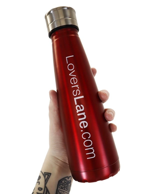 Ll Slim Stainless Bottle ALT1 view Color: RD