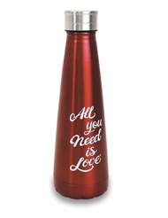 Front view of LL SLIM STAINLESS BOTTLE