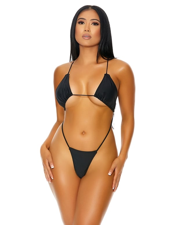 Anguilla Thong Teddy default view Color: BK