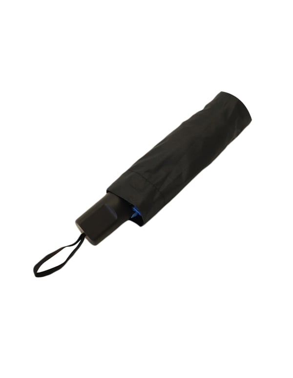 Black Sky Compact Folding Umbrella ALT3 view Color: BKB