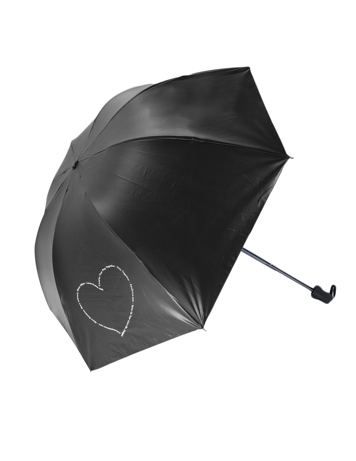 alternate image for Black Sky Compact Folding Umbrella