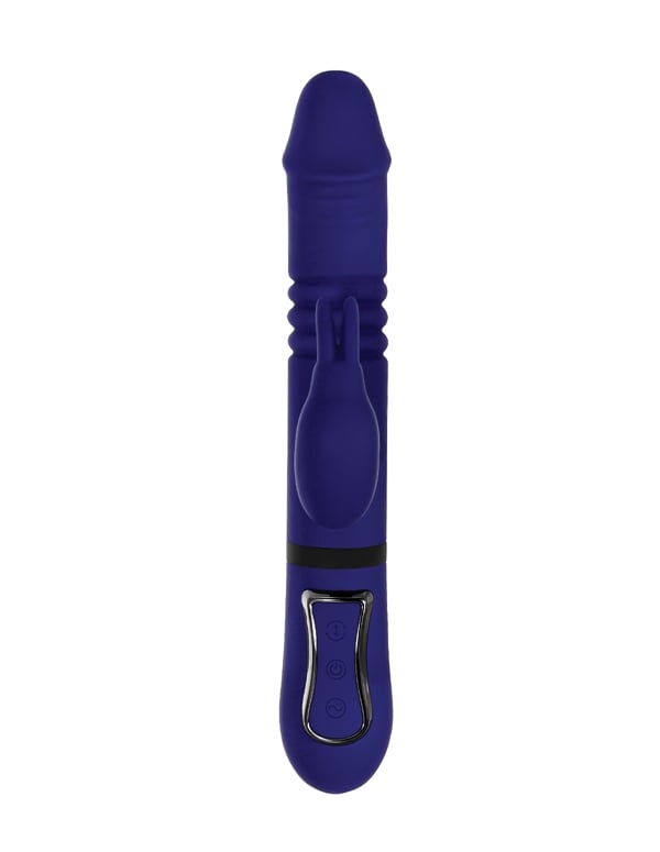GENDER X ALL IN ONE THRUSTING RABBIT VIBRATOR ALT1 view Color: PR