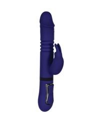 Front view of GENDER X ALL IN ONE THRUSTING RABBIT VIBRATOR