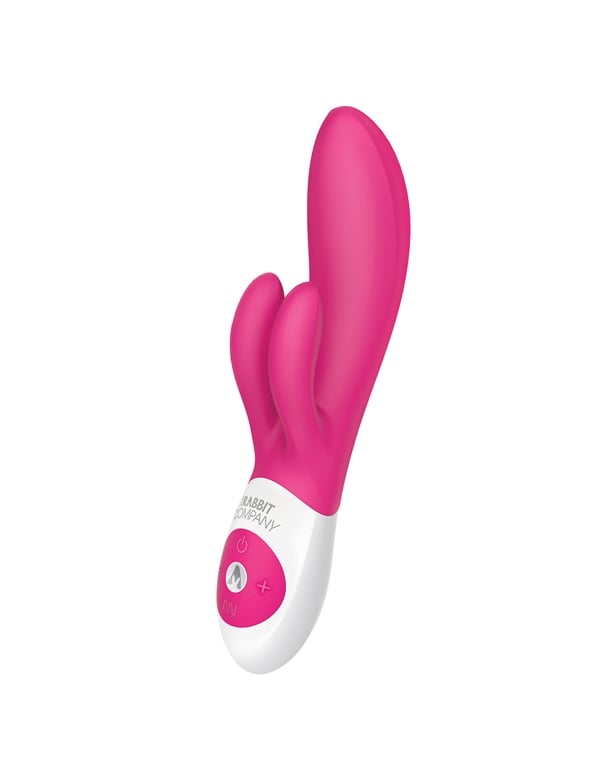 The Rumbly Rabbit Vibrator ALT3 view Color: HP
