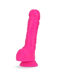 Alternate front view of NEO ELITE - DUAL DENSITY 9 INCH SILICONE DILDO