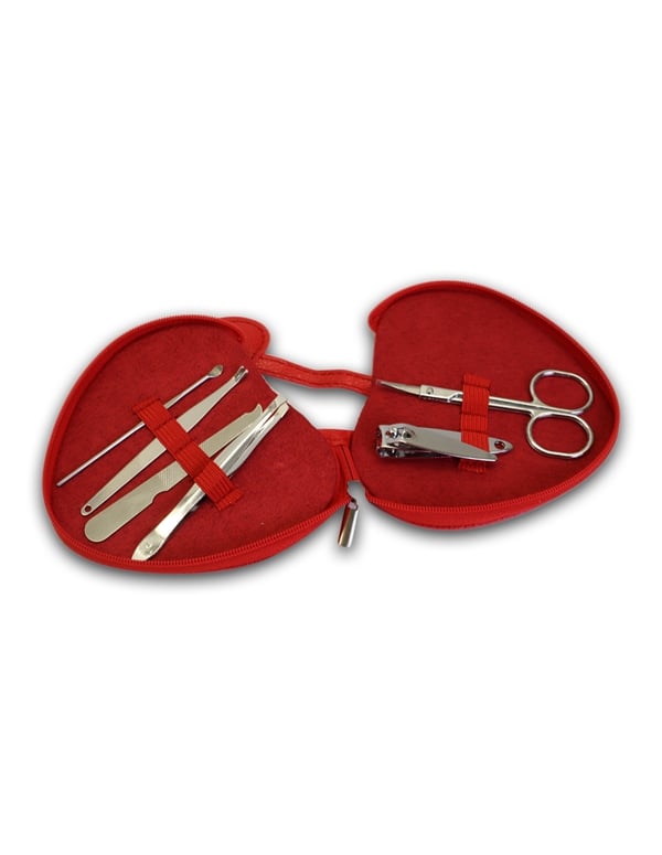 Red Heart Manicure Set ALT1 view Color: RD