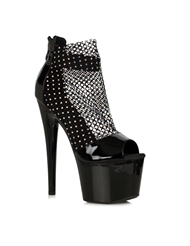 Additional  view of product ADRIANA KNEE HI RHINESTONE 8IN PLATFORM with color code BK