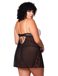 Alternate back view of ENCHANTED BABYDOLL