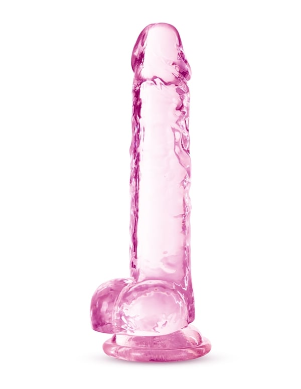 Naturally Yours 7In Crystalline Dildo default view Color: RS