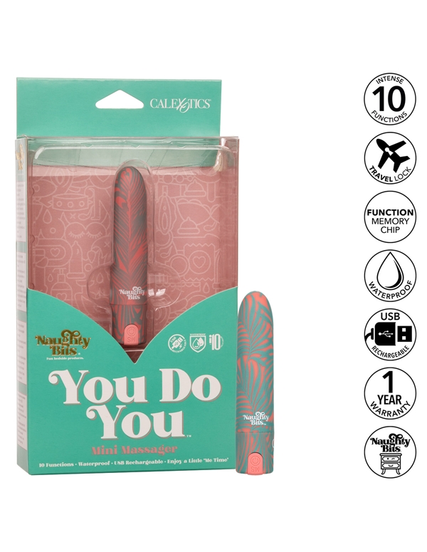 Naughty Bits You Do You Mini Massager ALT7 view Color: MC