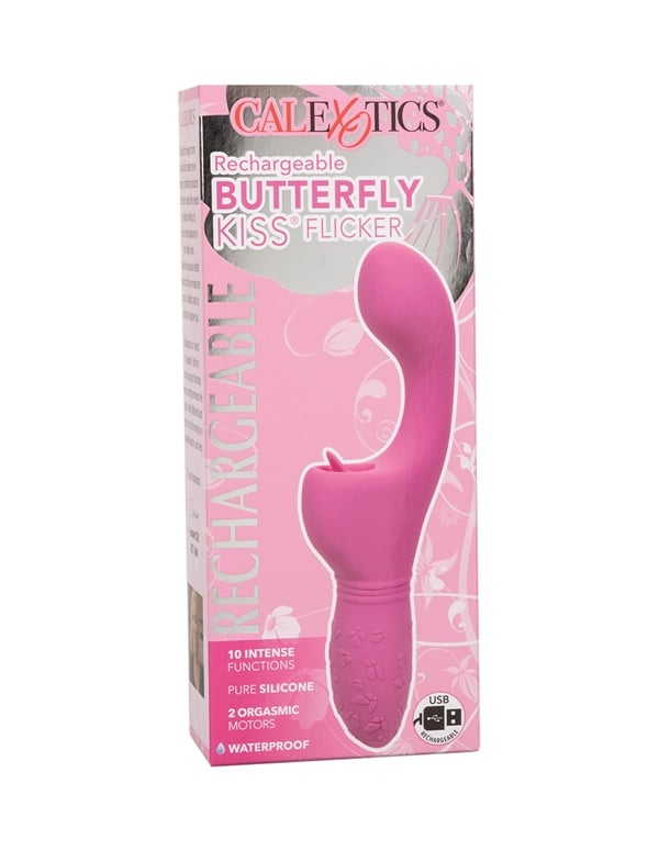 Rechargeable Butterfly Kiss Flicker ALT8 view Color: PK