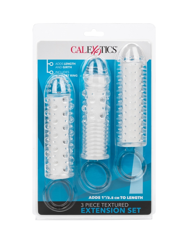 3Pc Textured Extension Set ALT4 view Color: CL